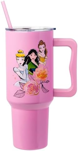 Silver Buffalo Disney Princess Cinderella, Stainless Steel Tumbler, 40oz by SilverBuffalo