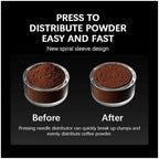 58mm WDT Tool Espresso Stirrer, Adjustable Depth, Black - Image 4