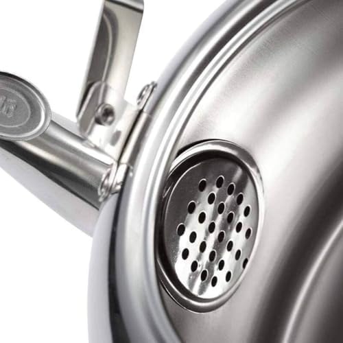 Teapot Kettle-Non-Slip Gas Stainless Steel Teakettle for All Stovetop with Handle Whistling Tea Quick Boil Kettle(6L) - Image 5
