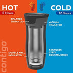 Contigo West Loop Autoseal Travel Mug, Stainless Steel Thermal Mug, Vacuum Flask, Leakproof Tumbler, Coffee Mug with BPA-Free Easy-Clean Lid - Image 3