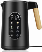 1.7L Electric Kettle with 4 Temperature Presets, Digital Display, Water Boiler with 304 Stainless Steel, Electric Tea Kettle Temperature Control by JIPPCL
