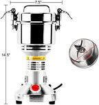 Homend High Speed 500g Electric Grain Mill Grinder Powder Machine Spice Herb Grinder 2500W 70-300 Mesh 36000RPM Stainless Steel Commercial Grade for Kitchen Herb Spice Pepper Coffee (500g) - Image 2