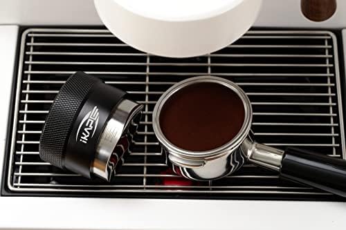 IKAPE Coffee Products, 51MM Coffee Distributor, Gravity Adaptive Espresso Distributor Fits All 51MM Espresso Portafilter, Compatible with 51MM Delonghi Bottomless Portafilter (Black) - Image 3