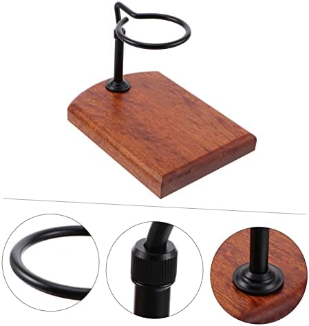 Wooden Base Adjustable Coffee Dripper Stand for Pour-over Brewing - Image 6