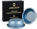 58mm Titanium Precision Espresso Basket, Premium Coffee Filter Basket for Even Extraction and Reduced Channeling, Barista Grade Espresso Upgrade, Fits Most 58mm Portafilters (Lake Blue) by JUELICH