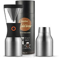 Asobu Coldbrew Portable Cold Brew Coffee Maker with a Vacuum Insulated 34oz Stainless Steel 18/8 by Asobu