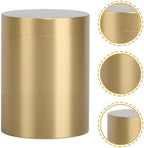 balacoo Copper Tea Canister Medium Sealed Metal Food Storage Container Airtight Loose Leaf Tea Tin Kitchen Pantry Jar for Coffee Candy - Image 7