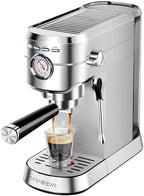 CASABREWS Espresso Machine 20 Bar, Professional Espresso Maker with Milk Frother Steam Wand & Espresso Tamper 51mm, Premium Calibrated Espresso Coffee Tamper - Image 2
