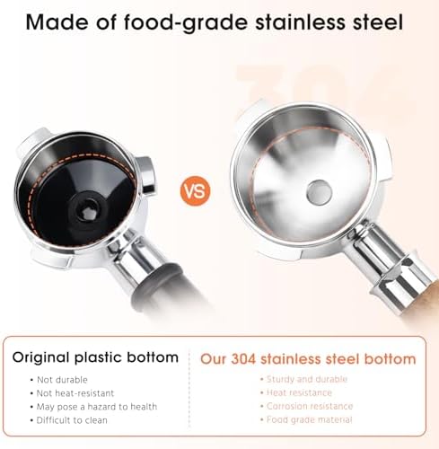 Portafilter 54mm with Double Spout Compatible with Breville Barista Express - Image 5