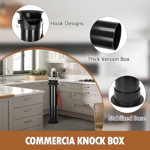 Nisorpa Coffee Knock Box,Commercial Floor-Standing Espresso Knock Box, 18L - Image 4