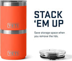 YETI Rambler 10 oz Stackable Lowball 2.0, Vacuum Insulated, Stainless Steel with MagSlider Lid, Papaya - Image 7