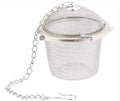 PEAKHILL_Mini Green Tea Filter | Loose Leaf Tea | Easy to Clean | Stainless Steel Tea Infuser Strainer Filter Diffuser with(Sugar Shaker Duster Sifter) Flour Powdered(Pack of 10) by PEAKHILL