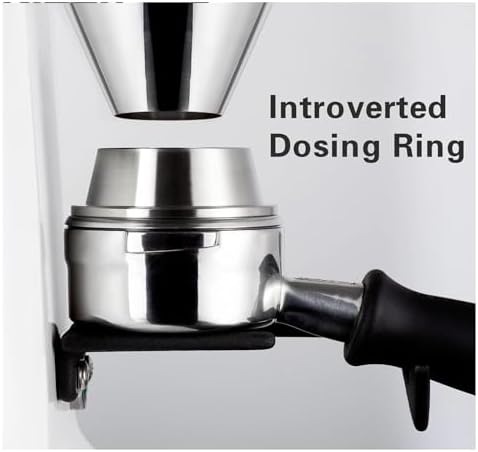 58.35mm Stainless Steel Intelligent Dosing Ring Brewing Bowl Coffee Powder Espresso Barista Funnel Portafilter Maker Tool - Image 2