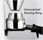 58.35mm Stainless Steel Intelligent Dosing Ring Brewing Bowl Coffee Powder Espresso Barista Funnel Portafilter Maker Tool - Image 2
