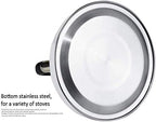 Whistling Tea Kettle Tea Kettle Stovetop 304 Stainless Steel 2L Camping Home Whistle Teapot Cooking Tools Kitchen Teapots,One Color-White - Image 3