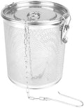 Stainless Steel Spice Filter Seasoning Strainer Cooking Spice Filter Loose Leaf Tea Infuser for Home Restaurant, 6.3x6.8 Inch by DOERDO+DD