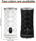 Versatile 400W Electric Milk Frother with Large Capacities, Design for Elegant Kitchen Decor, US Plug, Thick Milk Foam Maker (US Plug) - Image 7
