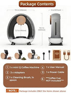 Single Serve Coffee Maker for K Cup Ground Coffee and Tea Leaves - Image 4