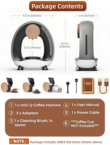 Single Serve Coffee Maker for K Cup Ground Coffee and Tea Leaves - Image 4