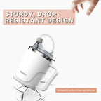Adult Sippy Cup for Elderly, 13.5 oz, 2 Lids, White - Image 4