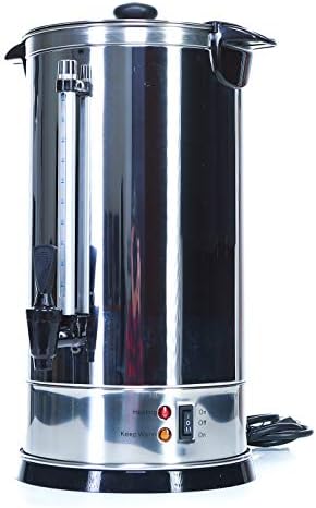 Shabbat Urn 40 Cups - Stainless Steel Hot Water Boiler & Warmer - Customize Temperature Control Commercial & Home Urns Great for Catering Buffets Parties Weddings Holiday Jewish Dinners - Image 5