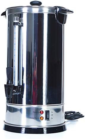 Shabbat Urn 40 Cups - Stainless Steel Hot Water Boiler & Warmer - Customize Temperature Control Commercial & Home Urns Great for Catering Buffets Parties Weddings Holiday Jewish Dinners - Image 4