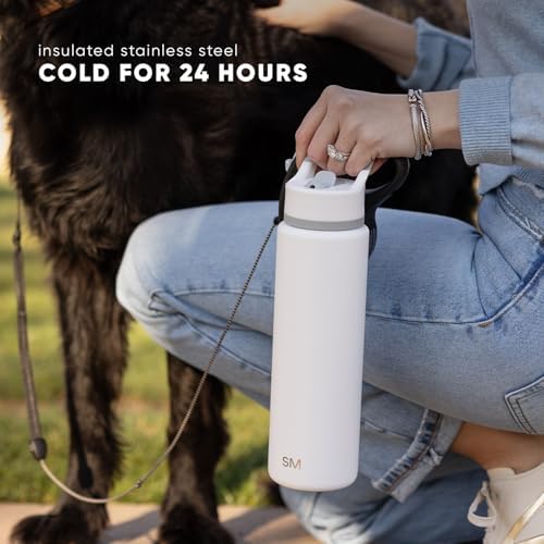 Simple Modern Wicked Insulated Water Bottle with Straw | 22oz - Image 6