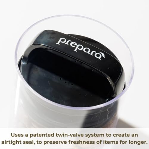 Prepara Evak Fresh Saver Plastic Food Storage, 58 Ounce, Black (Pack of 12) - Image 5