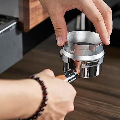 Breville Accessories For Espresso Machine Inludes Rosewood Calibrated Tamper, Adjustable Distributor, Dosing Funnel, Puck Screen & WDT Tool - Image 4