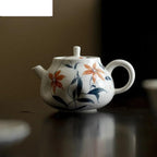 Tea Pots For Loose Tea 155ml Handmade Teapot Household Handpainted Teapot Ball Hole Filter Pot Tea Maker Kettle Tea Services Chinese Teapot Tea Infuser Pot - Image 3