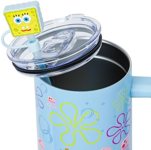 Silver Buffalo SpongeBob SquarePants, Stainless Steel Tumbler, 40oz - Image 5