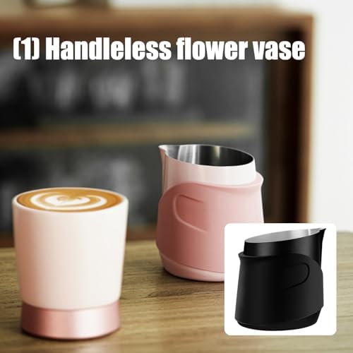 Handleless Milk Frothing Pitcher Stainless Steel Kitchen Tool for Latte Design Outdoors Coffee Art Equipment Handleless Milk Frothing Pitcher Professional Baristas Pouring Jar Stainless Steel Tool Jar - Image 2