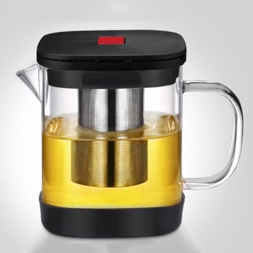 High Borosilicate Glass Teapot with Infuser Heat Resistant 600ml - Image 5