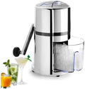 Manual Ice Crusher With，Ice Crusher ，Manual Rotary Ice Crusher，Crushes Ice to Your Desired Fineness ，Non-Slip Easy to Use Ice Crusher Hand Crank by XKONG