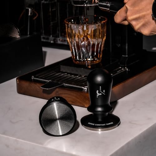 58mm Espresso Tamper, Spring Loaded Coffee Tamper, 30lb Calibrated Tamper Tool Espresso, Triple Spring Design with Sound Feedback, 58.35mm Threaded Base for Home and Professional Baristas - Image 2