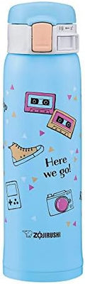 Zojirushi SM-SG48AZ Stainless Steel Vacuum Insulated Mug, 16-Ounce, Sketch Blue by Unknown