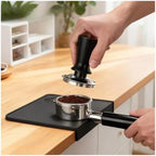 58mm 53mm 54mm 51mm Espresso Tamper Barista Coffee Tamper with Calibrated Spring Loaded Stainless Steel Tampers - Image 3