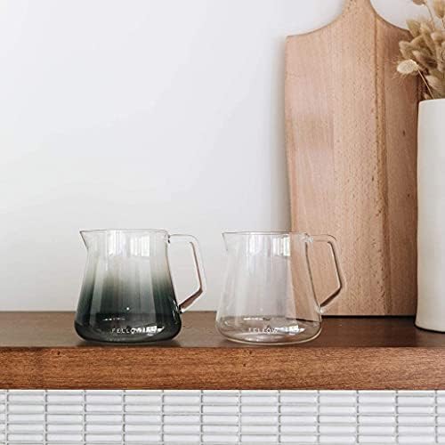 Fellow Hand-Blown Glass Coffee Carafe, 16.9 oz Pour Over Server - Image 7