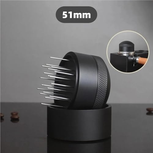 Compatible for EXSX Espresso Stirrer WDT Tool, Coffee Powder Distribution Tool Fits 51mm 53mm 54mm 58mm Portafilters for Home Espresso Preparation(51mm) - Image 3