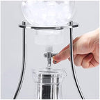 JITEM Cafetera Ice Cold Dripper Coffee and Tea Maker Dripper Brewer Maker with Adjustable Water Flow Stainless Steel Filter Glass Carafe for Coffee or Tea - Image 6
