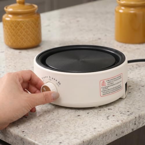 Portable Electric Hot Plate Ac110v 500w Compact Coffee Heater - Image 5
