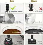 Coffee Tamper Constant Pressure 51MM 53MM 58MM Calibrated 30Lbs，Compatible With Delonghi，Compatible With Breville，Espresso Machine Accessories Barista Tools(58mm Distributor) - Image 5