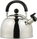 Nagao Tsubamesanjo Kettle, Full Water, 1.8 gal (3.3 L), Induction Compatible, Whistling, Stainless Steel, Made in Japan by Unknown