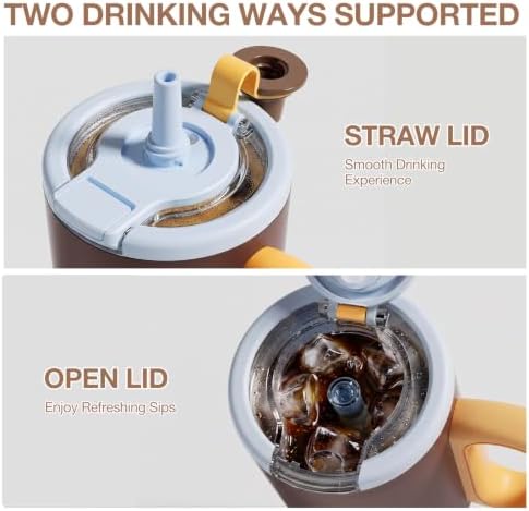BABLOV Coffee Tumbler with Straw 23oz Insulated Travel Coffee Mugs - Image 6