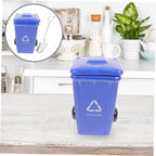 Trash Can Cup Espresso Glass Stoneware Coffee Mugs Beverage Mugs Drinking Funny Mug Funny Coffee Cup Funny Shot Glasses Porcelain Tea Cup Ceramic Office Concentrate Gift Cup-Blue||12.5X12.5X12.5CM - Image 4