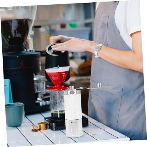 Manual Coffee Grinder Stainless Steel Hand Crank for Beans Camping Xmas - Image 5