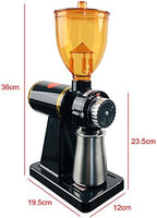 Coffee Bean Grinder 180W, Electric Automatic Burr Mill High Capacity Commercial Coffee Grinder, 250G Capacity Coffee Bean Grinding Tool with 8-Adjustable Speed (Black) - Image 7