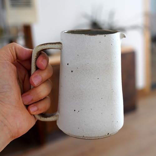 Ceramic Coffee dripper set,Coffee Jug,White Ceramic Pour Over Coffee Server with Dripper,Pour Over Coffee Maker Set - Image 2