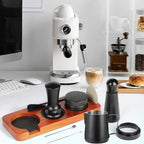 10PCS Espresso Accessories Kit 54mm Coffee Tamper Set with frothing pitcher - Image 3