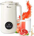 IAGREEA Nut Milk Maker Machine, 35oz Soy/Almond/Oat Milk/Juice Maker, White by IAGREEA